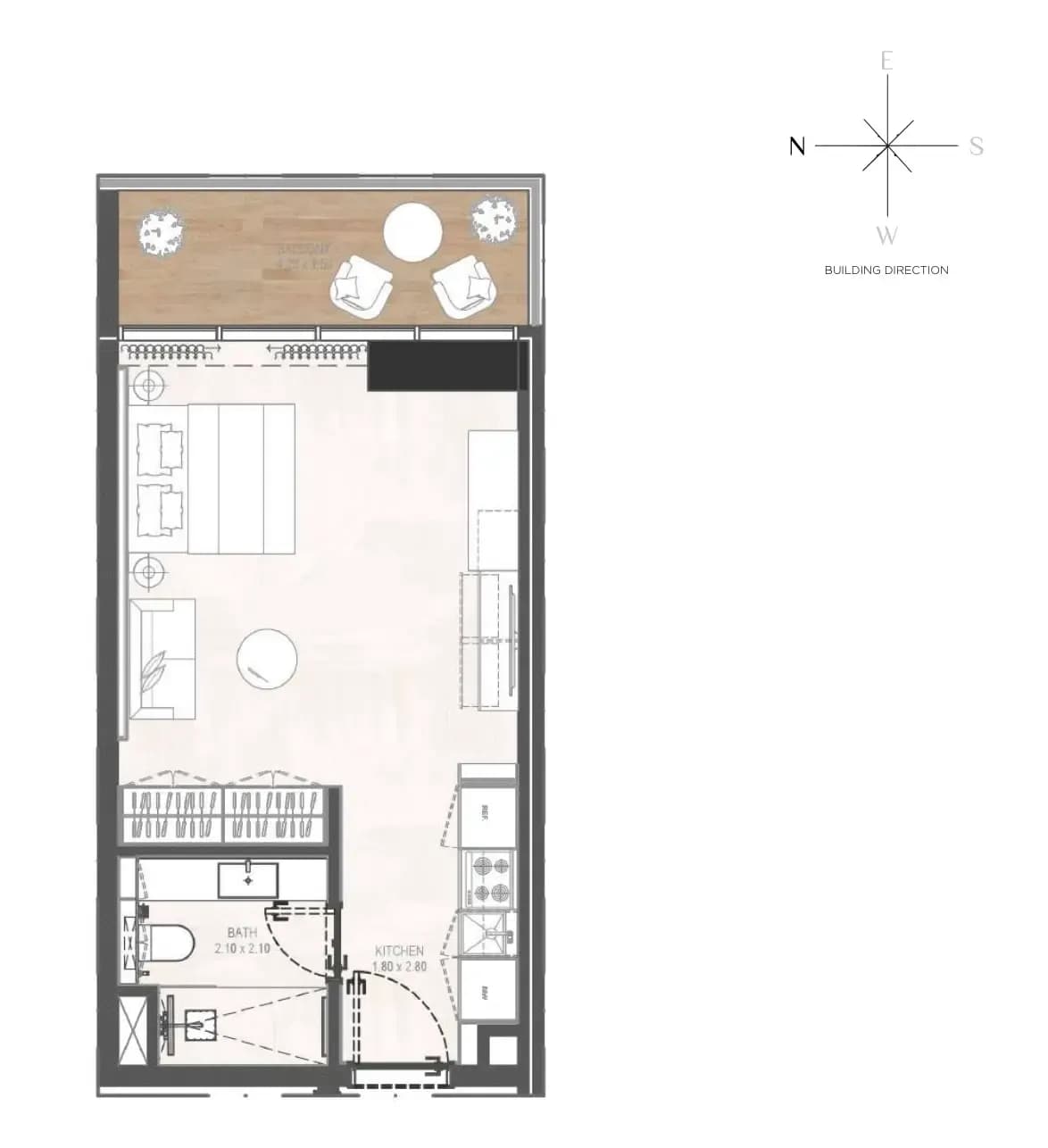 النوع الأول Floor Plan